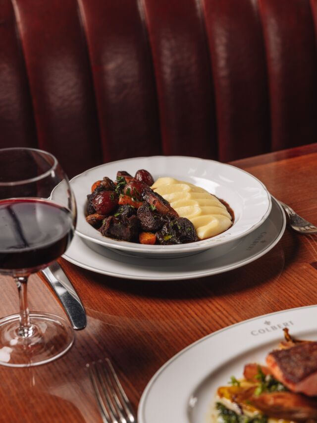 As the seasons change, so does our menu. Indulge in our winter warming Venison Bourguignon, perfectly paired with creamy pommes purée.